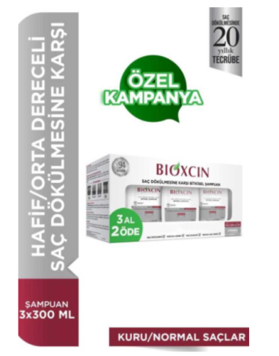 Bioxcin Genesis Kuru ve Normal Saçlar için Şampuan - 1
