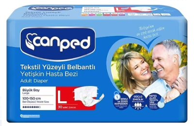 CANPED HASTA BEZİ BELBANTLI TEKS. LARGE 30LU - Canped