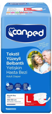 CANPED HASTA BEZİ BELBANTLI TEKS. LARGE 7 Lİ - 