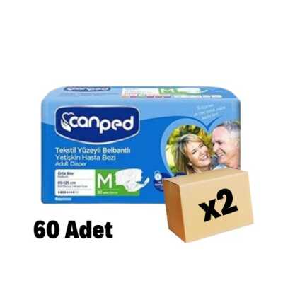 CANPED HASTA BEZİ BELBANTLI TEKS. ORTA (M) 30 Lu 2 paket - 1