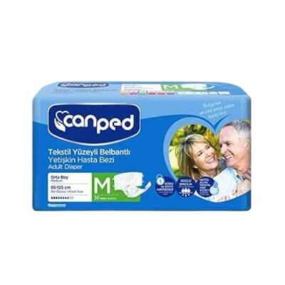 CANPED HASTA BEZİ BELBANTLI TEKS. ORTA (M) 30 Lu 2 paket - 2
