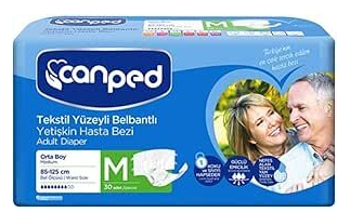 CANPED HASTA BEZİ BELBANTLI TEKS. ORTA (M) 30LU - 