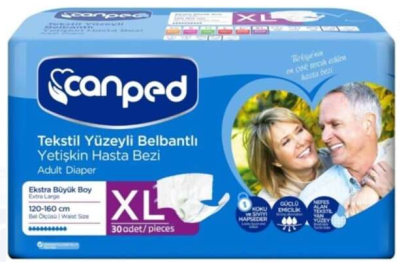 CANPED HASTA BEZİ BELBANTLI TEKS. XLARGE 30LU - Sebamed