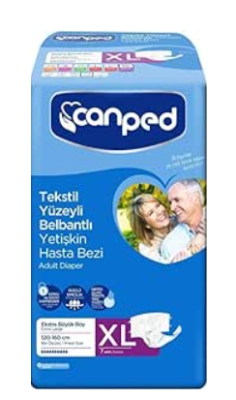 CANPED HASTA BEZİ BELBANTLI TEKS. XLARGE 7 Lİ - Canped