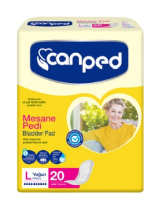 CANPED MESANE PEDİ YOĞUN LARGE BEDEN 20 ADET - 