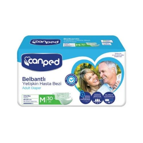 CANPED POLİTİLEN BAĞLAMALI POLİETİLEN 60 Adet 2 Paket (M) - 2