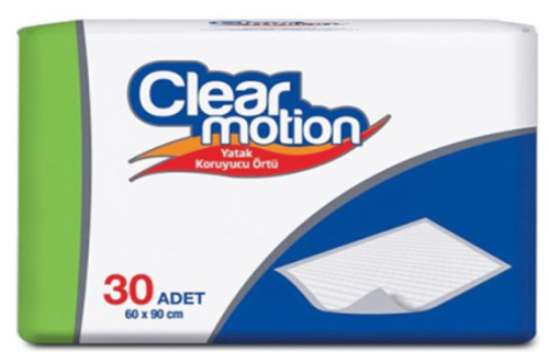 CLEAR MOTİON YATAK KORUYUCU ÖRTÜ 60 X 90 30 LU - 1