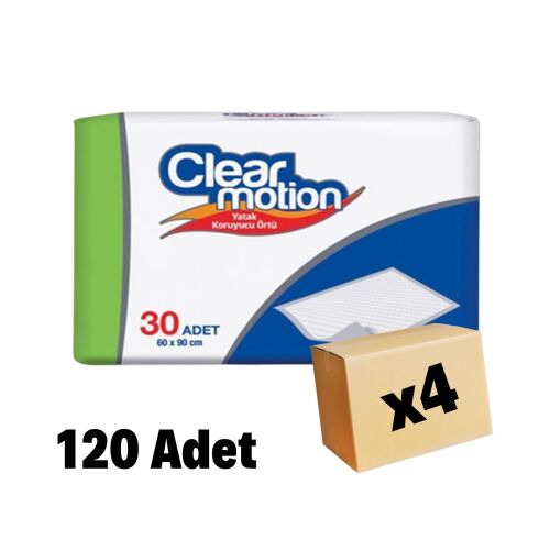 Clearmotion Yatak Koruyucu Örtü 60 x 90 120 Adet 4 Paket - 1