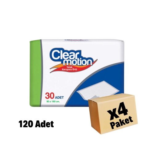 Clearmotion Yatak Koruyucu Örtü 90 x 180 120 Adet 4 Paket - 1