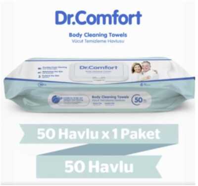 COMFORT VUCUT TEMİZLEME HAVLUSU - Dr.Comfort