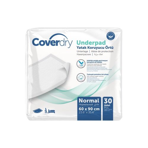 COVER DRY YATAK KORUYUCU ÖRTÜ 60*90 30 LU - 1
