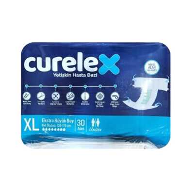 CURELEX BEL.HASTABEZİ XLARGE BEDEN 30 ADET - Curelex