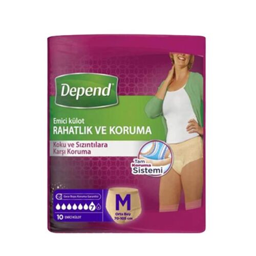 DEPEND HASTA BEZİ KADIN (MEDİUM - ORTA BOY) 30LU - 3