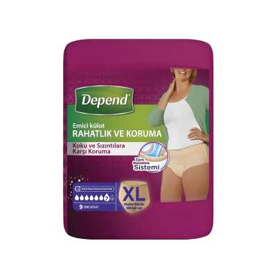Depend Hasta Bezi Kadın X-Large 54 Adet 6 Paket - 2