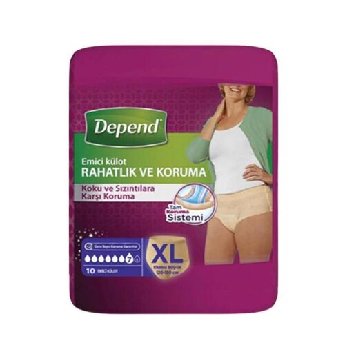 Depend Hasta Bezi (X Large - Ekstra Büyük Boy) 30'Lu - 3