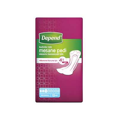Depend Mesane Pedi Kadın 72 Adet 6 Paket - 2