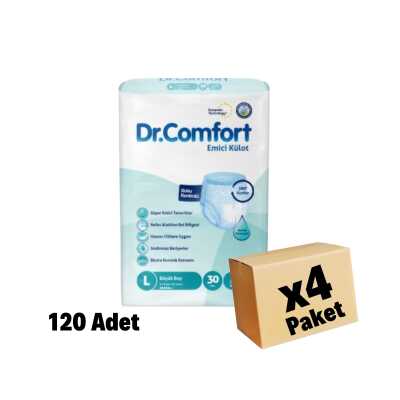 DR. COMFORT EMİCİ KÜLOT LARGE (100X150CM ) 120 Adet 4 Paket - 1