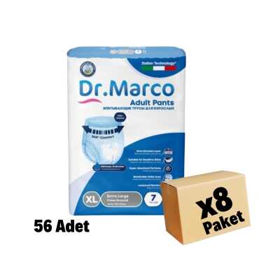 DR MARCO EMİCİ KÜLOT EXTRA LARGE (120*170) 56 Adet 8 Paket - 1