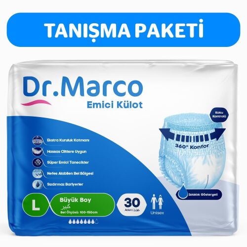 DR MARCO EMİCİ KÜLOT LARGE (100x150cm ) 30lu - 1