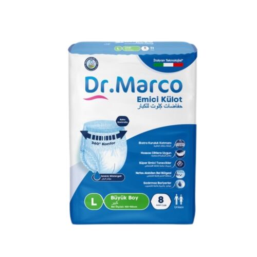 DR MARCO EMİCİ KÜLOT LARGE (100x150cm) 64 Adet 8 Paket - 2