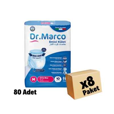 DR MARCO EMİCİ KÜLOT MEDİUM (70x120cm) 80 Adet 8 Paket - 1