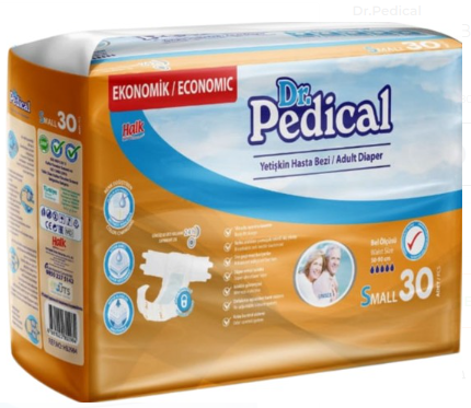 Dr. Pedical Belbantlı Hasta Bezi Small Küçük Beden - 1