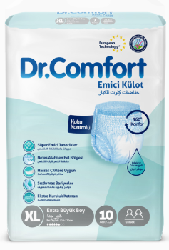 Dr.Comfort Yetişkin Emici Külot Ekstra Large 10lu - 1