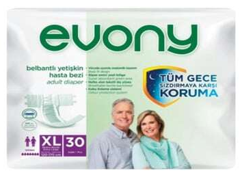 EVONY BELBANTLI HASTA BEZİ X-LARGE 30 ADET - Evony