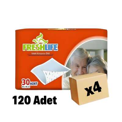 Freshlife 60 x 90 cm 120 Adet 4 Paket Yatak Koruyucu Örtü - 1