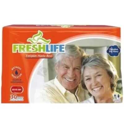 Freshlife Belbantlı Hasta Bezi Large 30 Adet - Freshlife