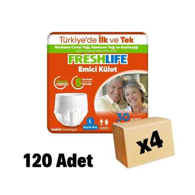 Freshlife Emici Külot Large 120 Adet 4 Paket - 1