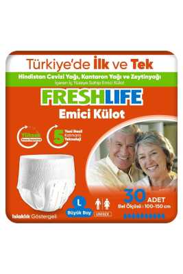 Freshlife Emici Külot Large 30 Adet - Freshlife