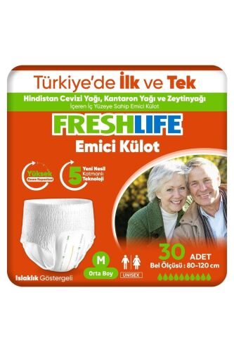 Freshlife Emici Külot Medium 30 Adet - 1