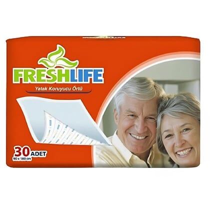 FRESHLİFE HASTA ALTI YATAK KORUYUCU 90X180 30LU - 1