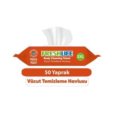 Freshlife Vücut Temizleme Havlusu 50 Yaprak - 2