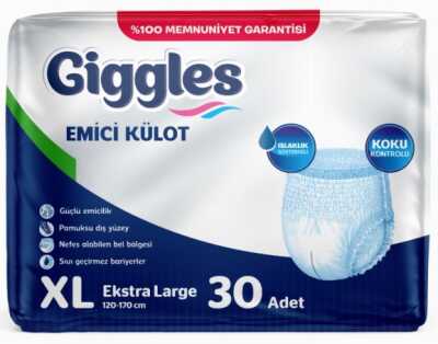GİGGLES EMİCİ KÜLOT EXTRA LARGE (120x170) 120 Adet 4 Paket - 2