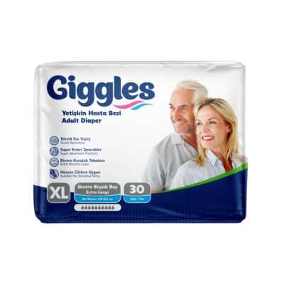 GİGGLES HASTA BEZİ EXTRA LARGE (120X160CM) 120 Adet 4 Paket - 2