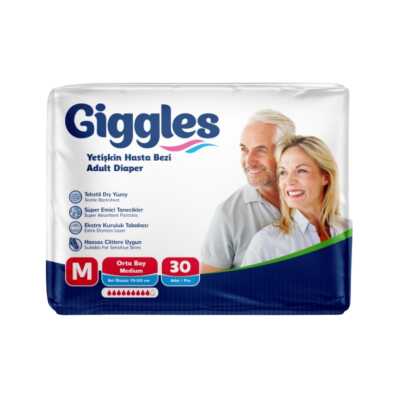 GİGGLES HASTA BEZİ MEDİUM (85X125CM) 120 Adet 4 Paket - 2