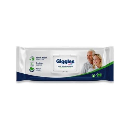 GİGGLES VÜCUT TEMİZLEME HAVLUSU 50 Lİ - 1