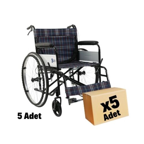 Golfi G099 Manuel Tekerlekli Sandalye 5 Adet - 1
