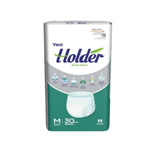 HOLDER EMİCİ KÜLOT HASTABEZİ MED ORTA BOY 30 LU - 1