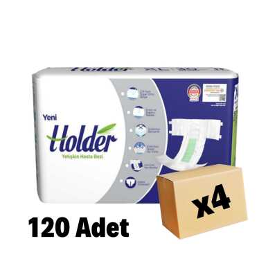 Holder Hasta Bezi Bel Bantlı X Large 120 Adet 4 Paket - 1