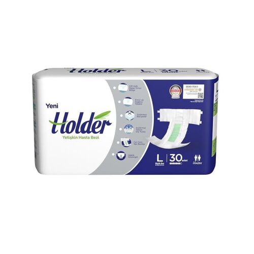 HOLDER HASTABEZİ BELBANTLI TEKS.YÜZEY LARGE 30 LU - 1