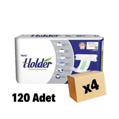 Holder Yetişkin Hasta Bezi Small 120 Adet 4 Paket - 1