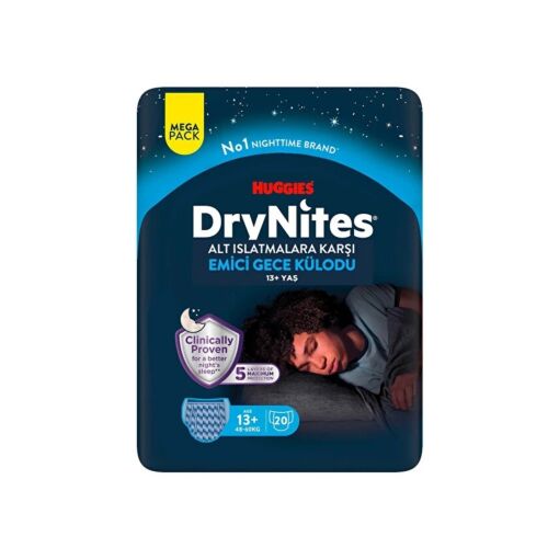 Huggies DryNites Emici Gece Külodu Yaş 13+ 48-60kg 20 Li - 1