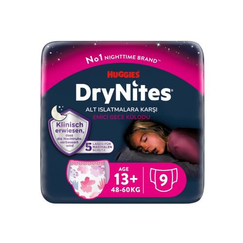 Huggies DryNites Emici Gece Külodu Yaş 13+ 48-60kg 27 Adet 3 Paket - 2