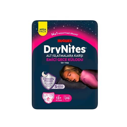 Huggies DryNites Emici Gece Külodu Yaş 13+ 48-60kg 60 Adet 3 Paket - 2