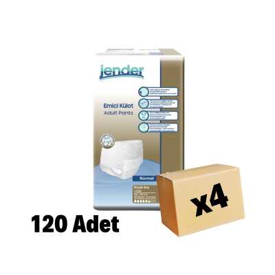 JENDER EMİCİ KÜLOT LARGE 30 LU 120 Adet 4 Paket - 1