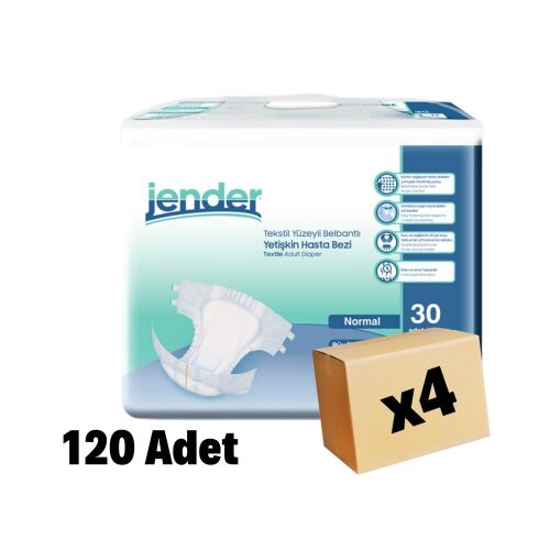 JENDER HASTA ALT BEZİ 30 LU LARGE 120 Adet 4 Paket - 1