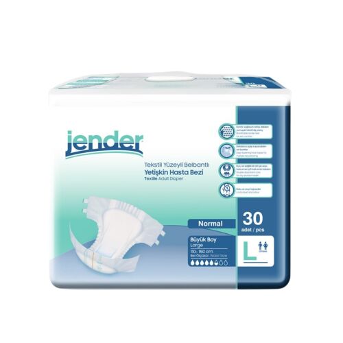 JENDER HASTA ALT BEZİ 30 LU LARGE 120 Adet 4 Paket - 2